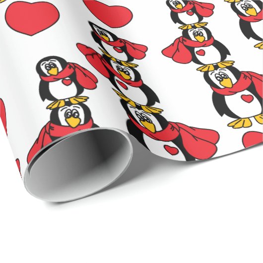 Alberner Pinguin Stack | Weihnachten Geschenkpapier (Rolleneckpunkt)