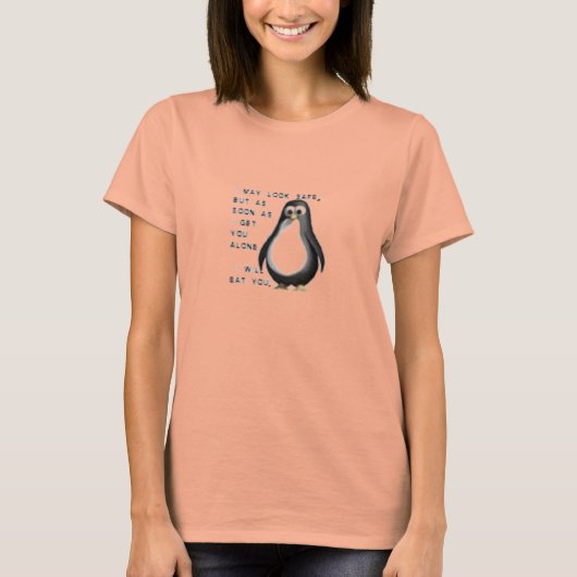 Alberner Pinguin! T-Shirt (Vorderseite)