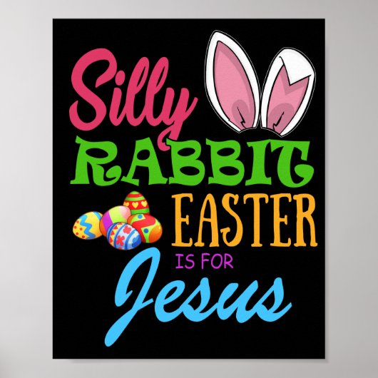 ALBERNER RABBIT EASTER für JESUS Poster (Vorne)
