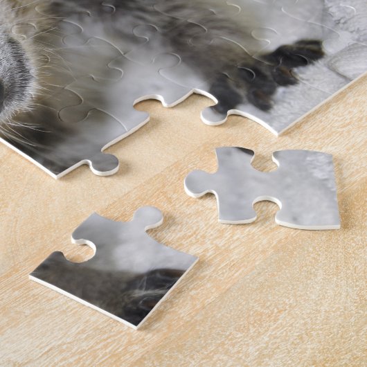 Alberner Raccoon - Puzzlespiel Puzzle (Seite)
