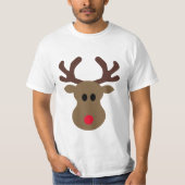 Alberner Rudolph das Ren-WeihnachtsShirt T-Shirt (Vorderseite)