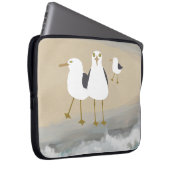 Alberner Seagulls Neopren Laptop Schlauch 35 cm Laptopschutzhülle (Vorne Rechts)