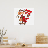 alberner toller Karikaturencharakter Poster (Küche)