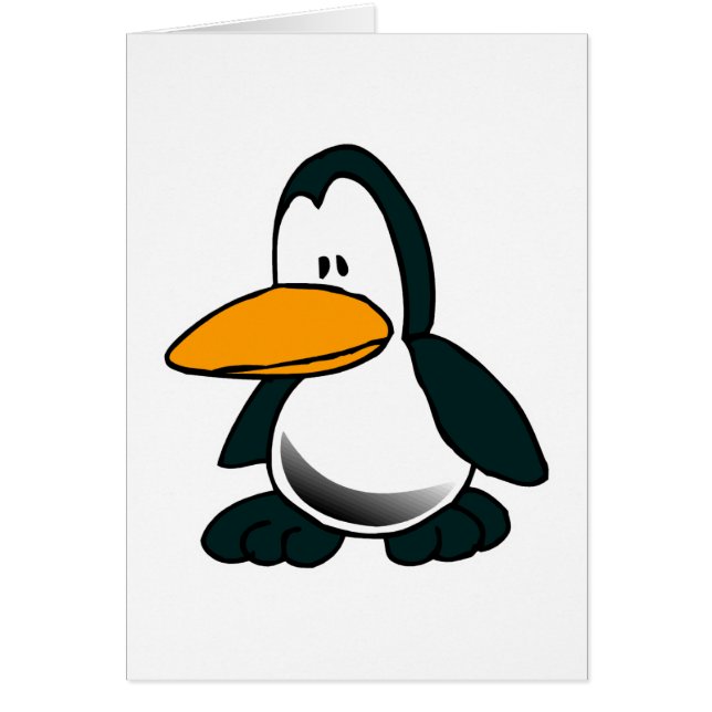 alberner trauriger Pinguin (Vorne)
