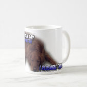 Alberner Vormittagscoffee Hund Tasse (VorderseiteRechts)