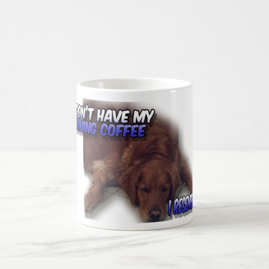 Alberner Vormittagscoffee Hund Tasse (Mittel)