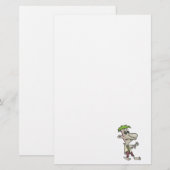 alberner Zigeunercharakter Briefpapier (Vorne/Hinten)
