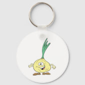 alberner ZwiebelCartoon Schlüsselanhänger (Vorderseite)