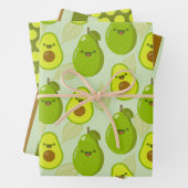 Albernes Avocados Wrapping Paper-Set Geschenkpapier Set (Beispiel)