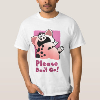 Albernes Cartoon-T-Shirt | lustiges AbschiedsShirt T-Shirt