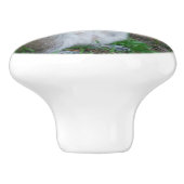 Albernes Eichhörnchen Keramikknauf (Seitenansicht)