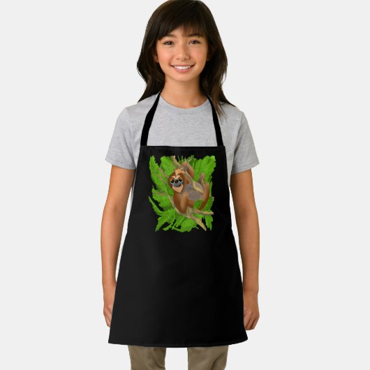 Albernes Faulenzen in einer Schürze (Insitu)