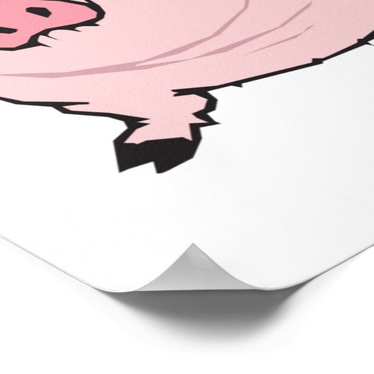 albernes Fett Poster (Ecke)