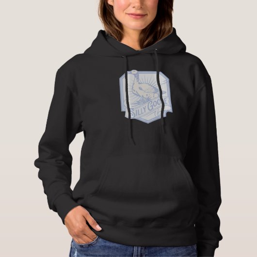 Albernes Gänse-Abzeichen Hoodie (Vorderseite)