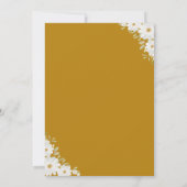 Albernes Gänseduschgeschlecht Neutral Vintag Einladung (Rückseite)