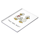 Albernes Gänsehandbuch Notizblock (Linke Seite)