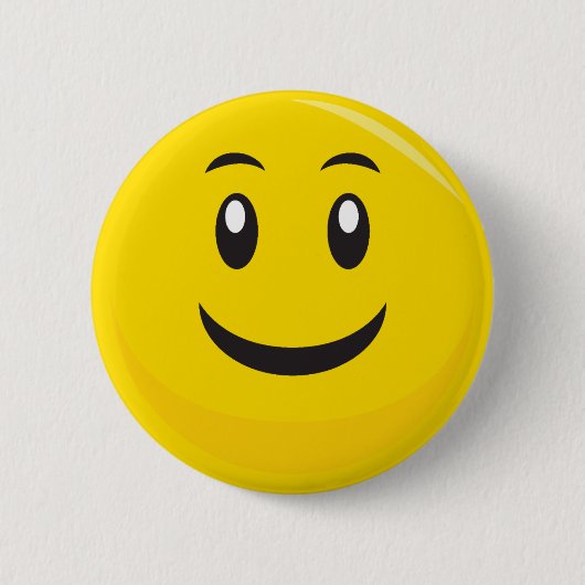 Albernes Gesicht Button (Vorderseite)