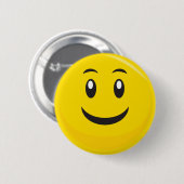 Albernes Gesicht Button (Vorne & Hinten)