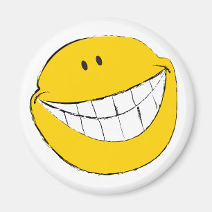 Albernes Gesicht Grin Magnet