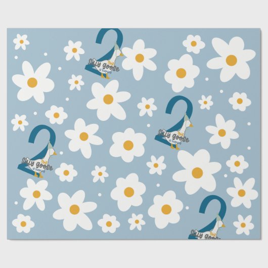 Albernes Goose Wrapping Geschenkpapier (Flach)
