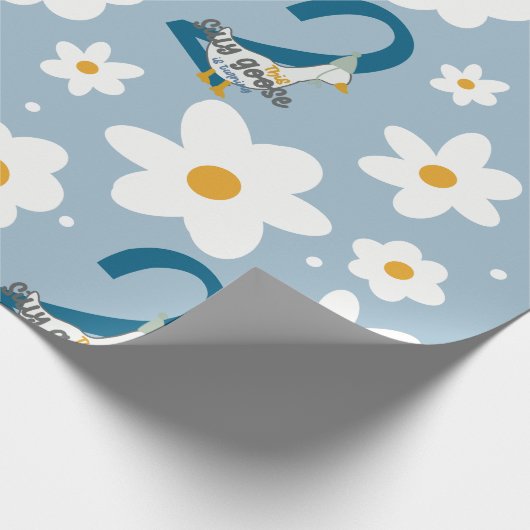Albernes Goose Wrapping Geschenkpapier (Ecke)