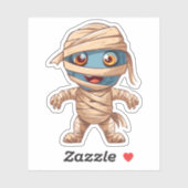 Albernes Halloween-Monster Aufkleber (Blatt)