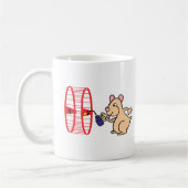 albernes Hamsterrad Kaffeetasse (Links)