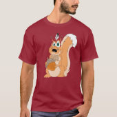 Albernes Indisches Eichhörnchen T-Shirt (Vorderseite)