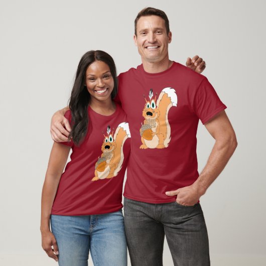 Albernes Indisches Eichhörnchen T-Shirt (Unisex)