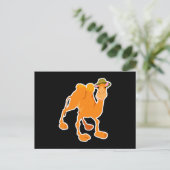 albernes Kamel Postkarte (Stehend Vorderseite)