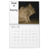 albernes Kaninchen Kalender (Feb 2026)