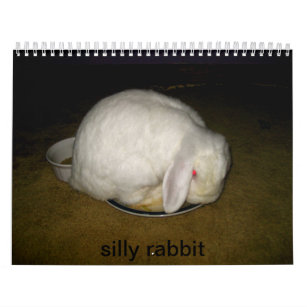 albernes Kaninchen Kalender