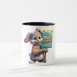 Albernes Kaninchenöster für den T - Shirt Jesus Me Tasse