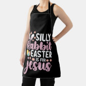 Albernes Kaninchenöster ist für Jesus Christlich Schürze (InSitu)