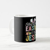 Albernes Kaninchenöster ist für Jesus Niedliche So Kaffeetasse (Vorderseite Links)