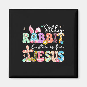 Albernes Kaninchenöster ist für Jesus Niedlicher S Magnet