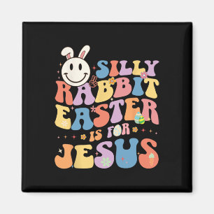 Albernes Kaninchenöster ist für Jesus Niedlicher S Magnet