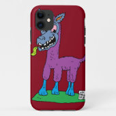 Albernes Lama-Monster Case-Mate iPhone Hülle (Rückseite)