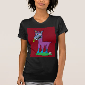 Albernes Lama-Monster T-Shirt