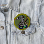 albernes Opossum Button (Beispiel)
