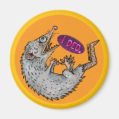 albernes Opossum Magnet (Vorne)