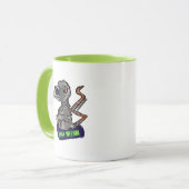 albernes Opossum Tasse (Vorderseite Links)