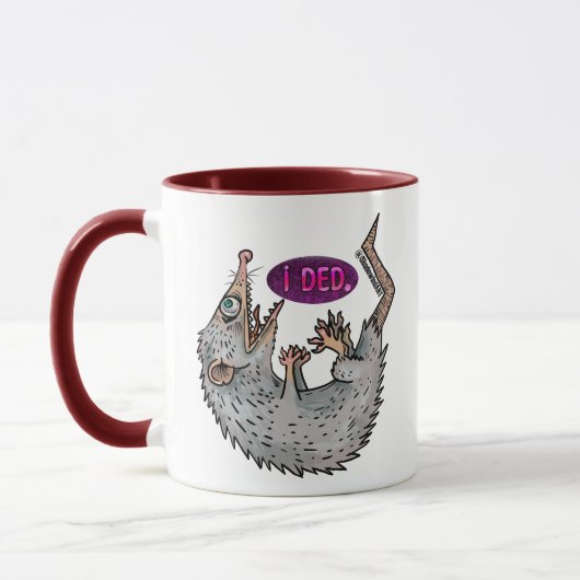 albernes Opossum Tasse (Links)