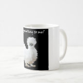 Albernes Silkie Kaffeetasse (VorderseiteRechts)