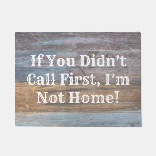 Albernes Sprichwort Door Mat Fußmatte (Vorderseite)