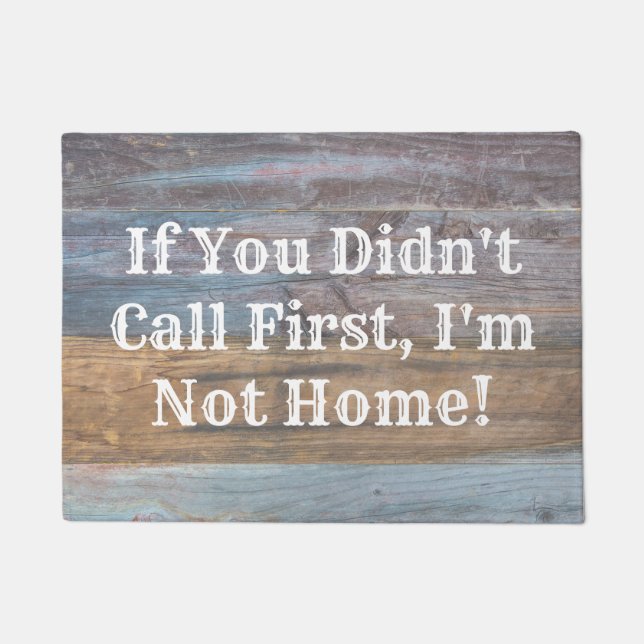 Albernes Sprichwort Door Mat Fußmatte (Vorderseite)