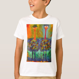 Albernes StraußenShirt T-Shirt