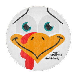 Albernes türkisches Erntedank-Schneidebrett Schneidebrett