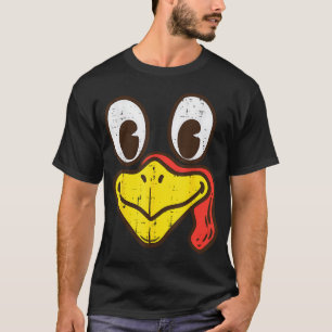 Albernes türkisches Gesicht Funny Erntedank Dinner T-Shirt