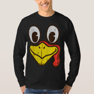 Albernes türkisches Gesicht Funny Erntedank Dinner T-Shirt